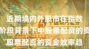 近期境内外股市在指数反复拉锯阶段背景下中股票配资的资金效率趋
